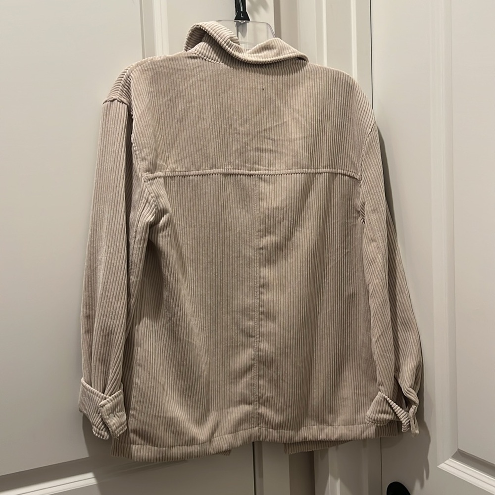 Bone Corduroy Button Up - image 4
